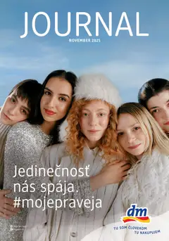 Náhľad dm drogerie letáku platného od 01.11.2025