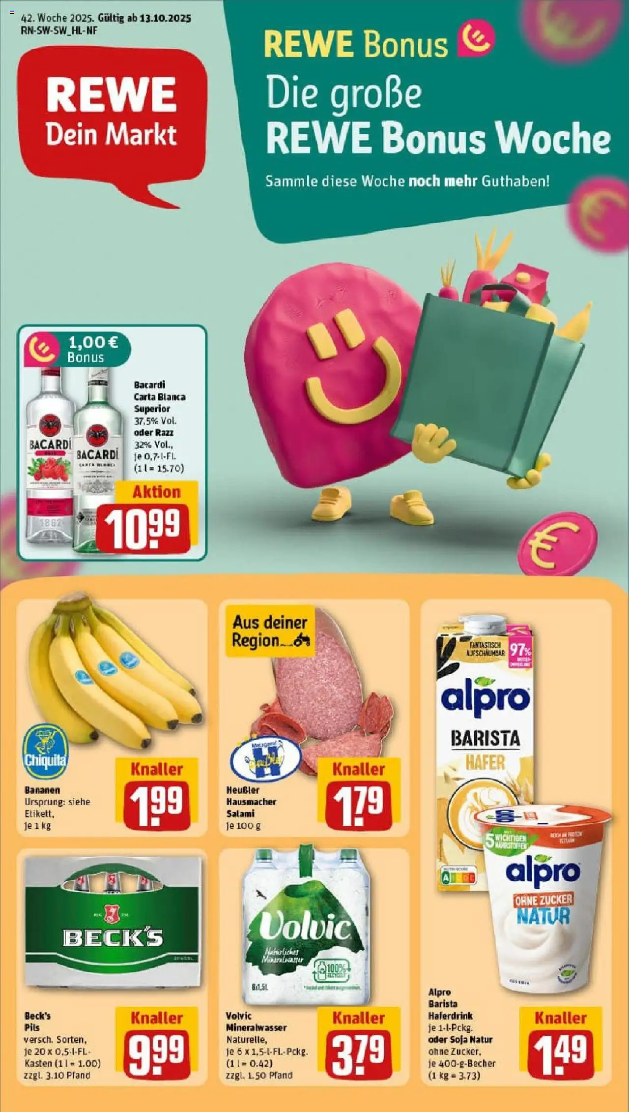 REWE Prospekt ab 13.10.2025 nächste Woche - Prospekt Giengen An Der Brenz	