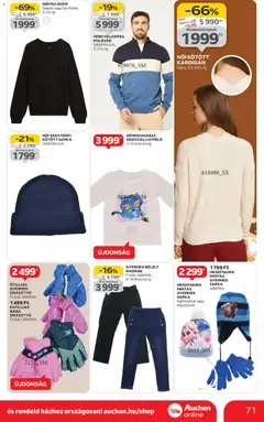 Auchan - Akciós újság Auchan megtekintése, amely érvényes 2025.12.04.-től | Oldal: 71