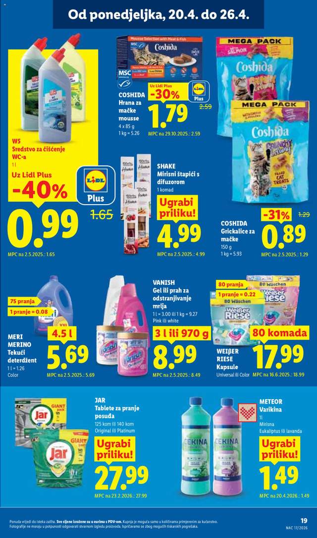 Novi Lidl katalog od 20.04.