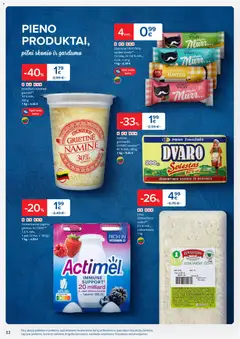 MAXIMA parduotuvės leidinio Leidinys galiojančio nuo 2025.11.04 peržiūra | puslapis: 22