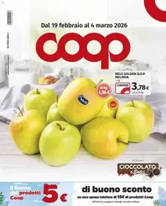 Anteprima dell'opuscolo Volantino Domodossola dal negozio COOP valido da 19/02/2026