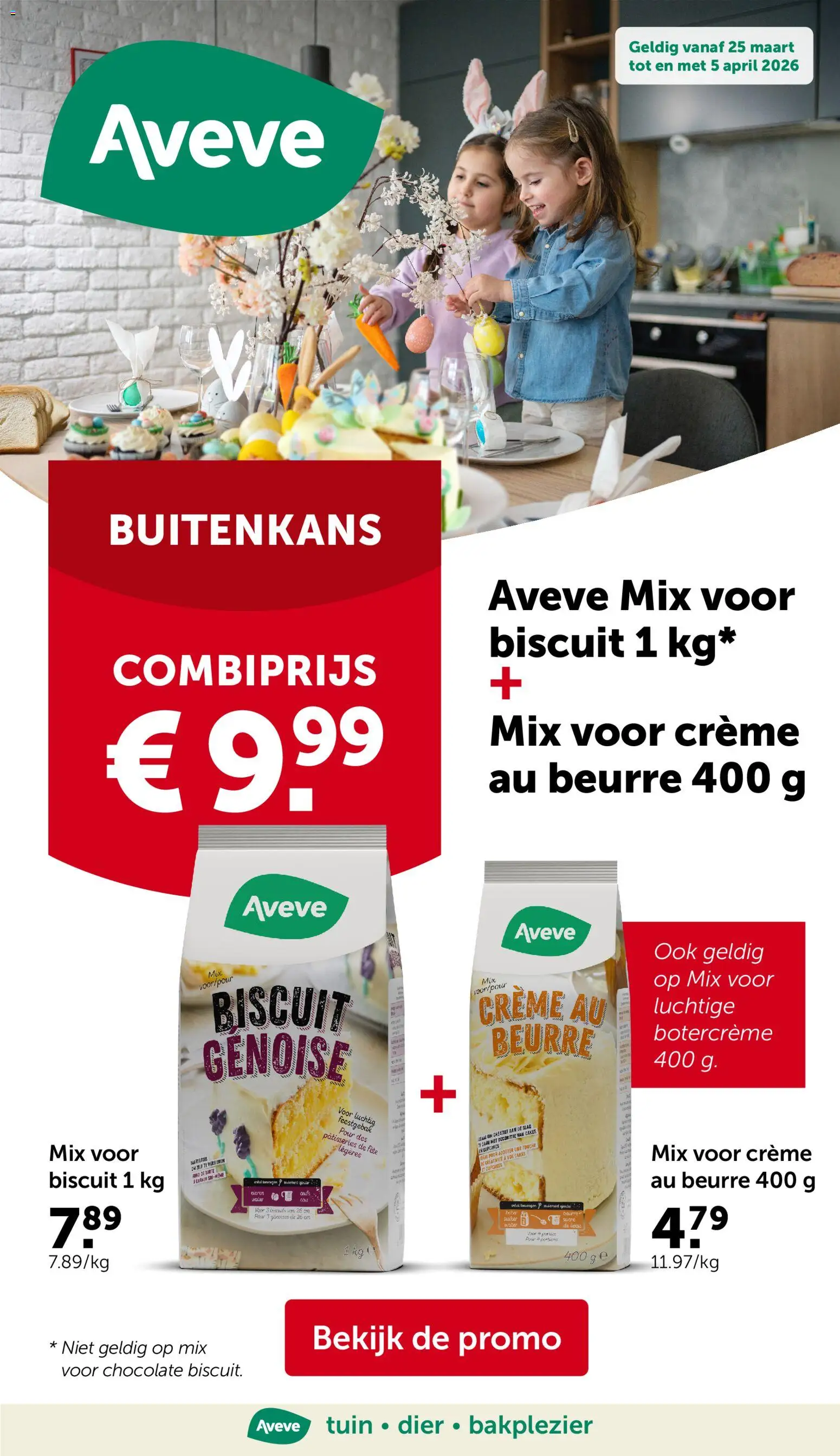 Voorbeeld van Aveve Folder van winkel Aveve geldig vanaf 25/03/2026