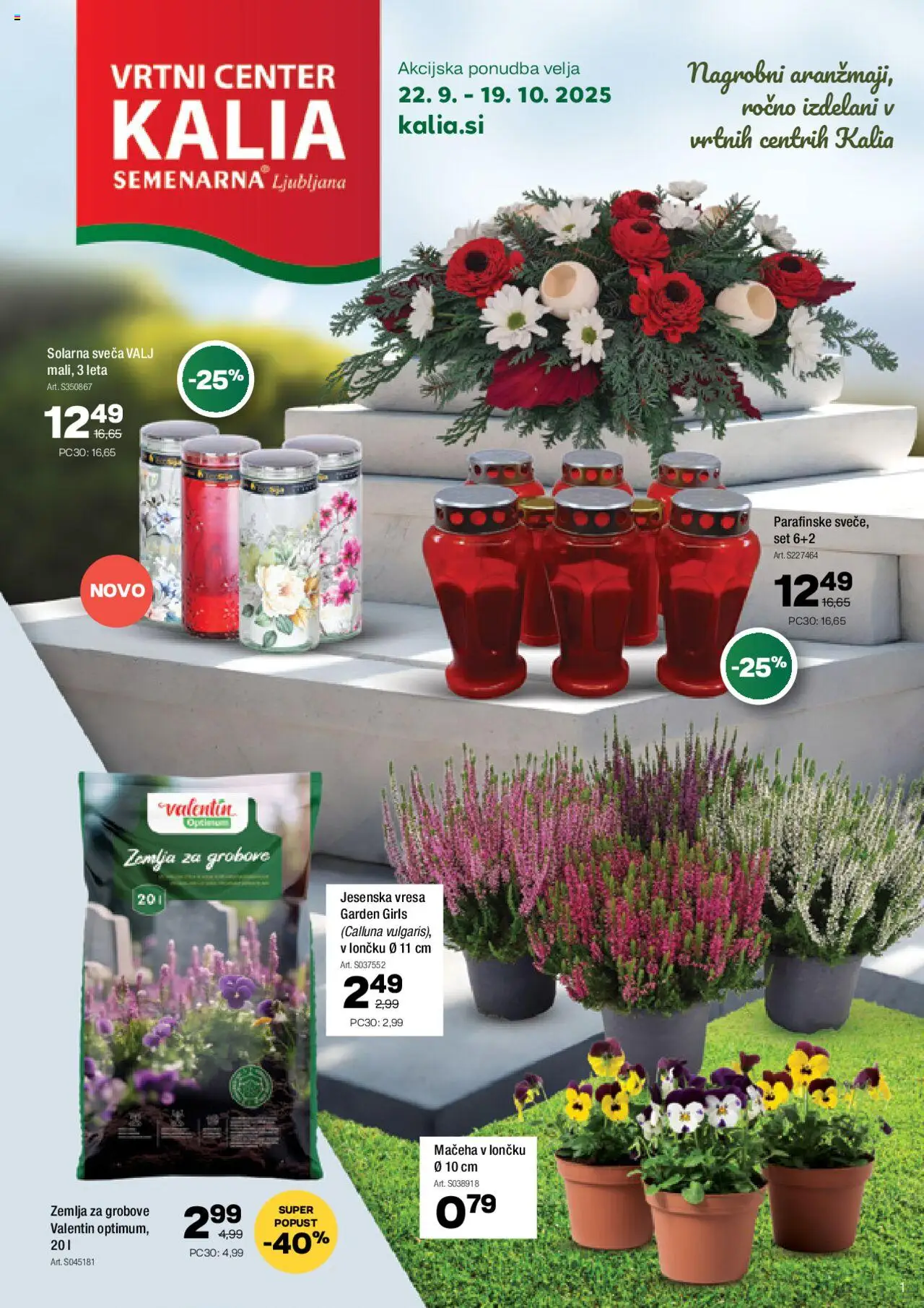 Kalia Katalog od 22.09.2025 - aktualna ponudba - stran 1