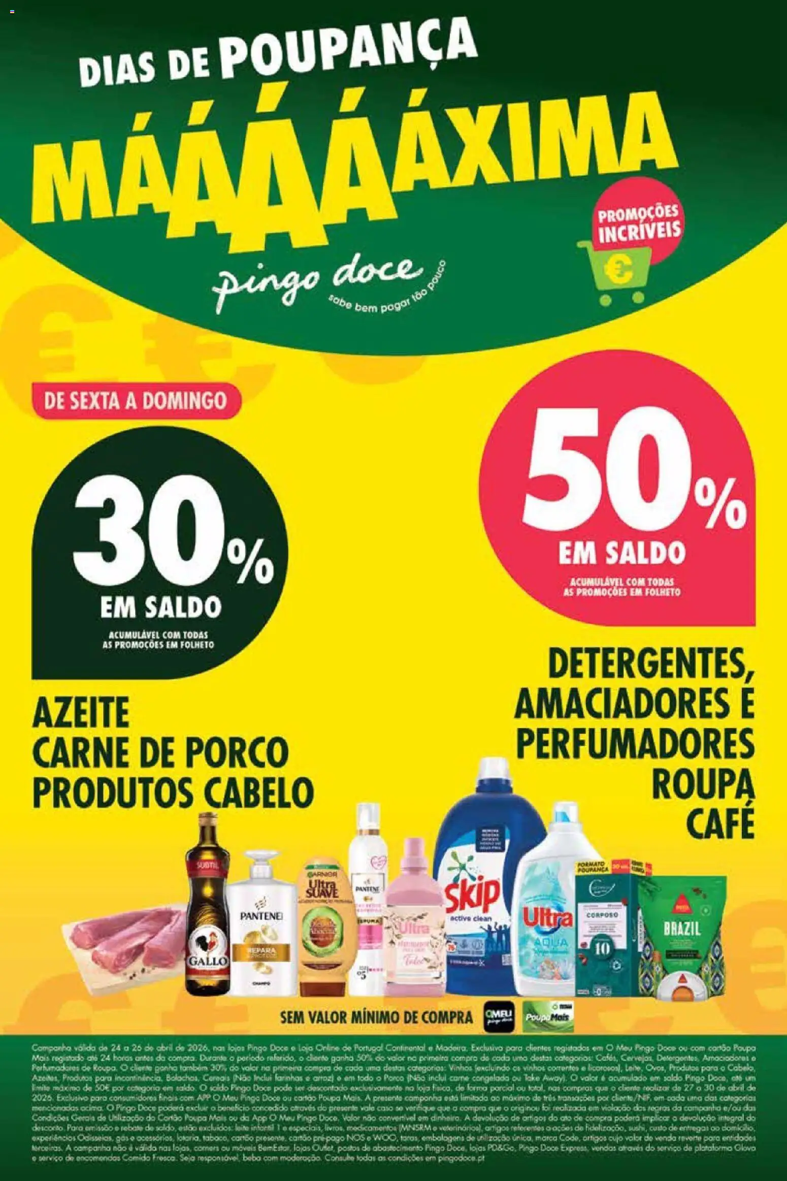 Pré-visualização do folheto da loja Pingo Doce válida a partir de 24/04/2026