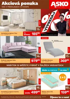 Náhľad ASKO nábytok letáku platného od 08.01.2026