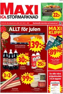 Förhandsgranska reklamblad Norsborg från butik ICA Maxi gäller från 08/12/2025