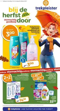 Voorbeeld van Folder van winkel Trekpleister geldig vanaf 21-10-2025