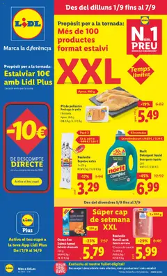 Vista previa del folleto de la tienda Lidl válido desde el 01/09/2025 