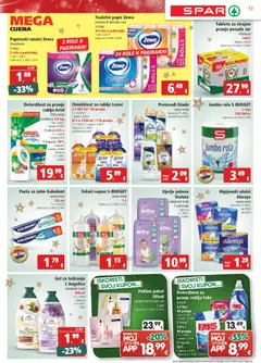 Pregled letka Katalog trgovine Spar vrijedi od 19.11.2025 | Stranica: 13
