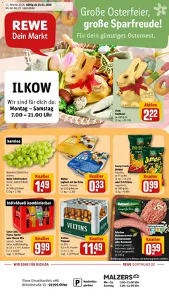 Vorschau von dem Prospekt des Geschäftes Rewe, gültig ab dem 23.03.2026