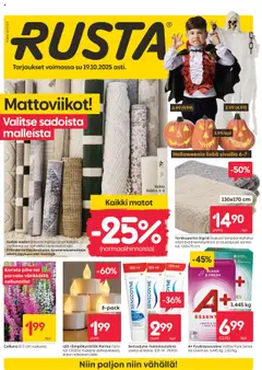 Kaupan Rusta Tarjoukset esikatselu, voimassa 13/10/2025
