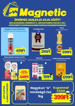 Magnetic - Magnetic akciós újság megtekintése, amely érvényes 2026.04.23.-től