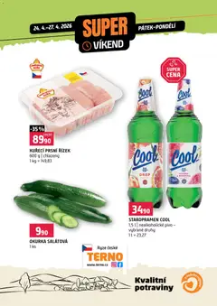 Náhled nabídky: Terno Terno leták - Super víkend platný od 24.04.2026