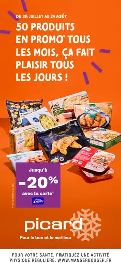 Prévisualisation de Catalogue du magasin Picard formulaire valide 28/07/2025