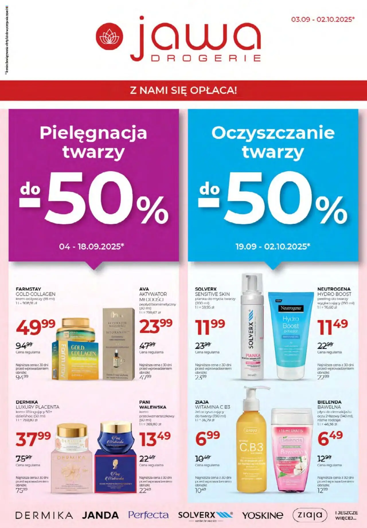 Jawa Gazetka od 03.09.2025 - Nowa Gazetka - Numer strony 1