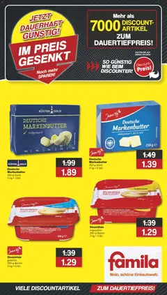 Vorschau von dem Prospekt des Geschäftes Famila Nordwest, gültig ab dem 29.10.2025