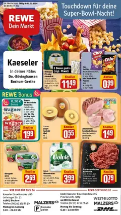Vorschau von dem Prospekt des Geschäftes Rewe, gültig ab dem 02.02.2026