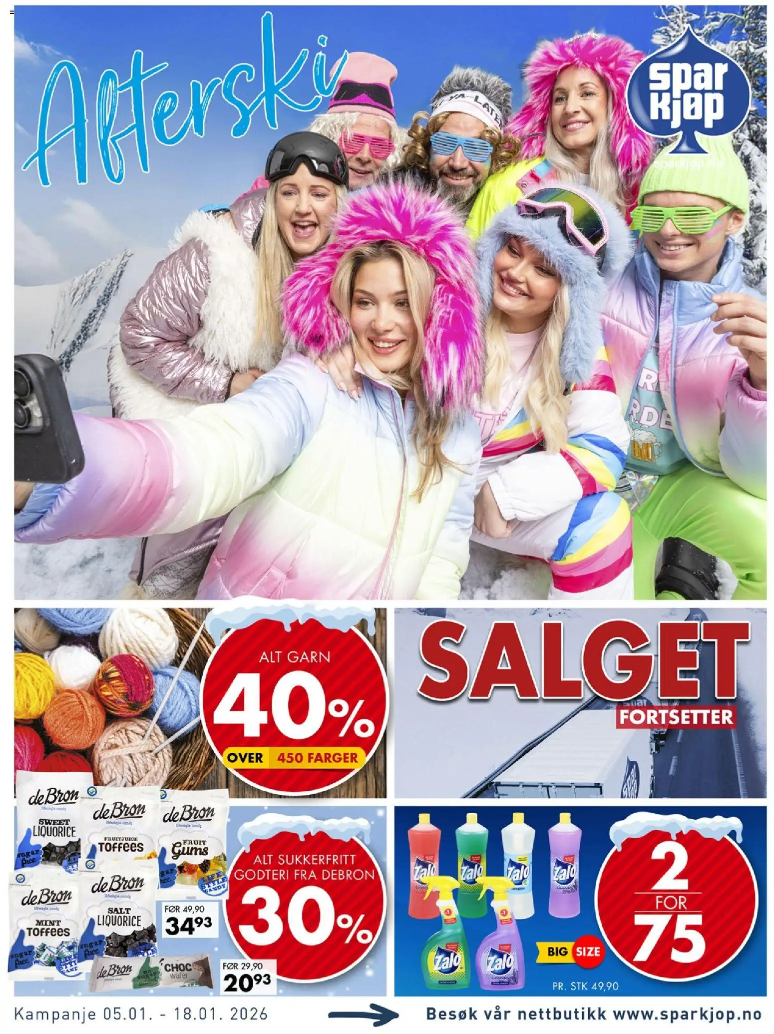 Forhåndsvis Kundeavis fra butikk Spar Kjøp gyldig fra 05/01/2026