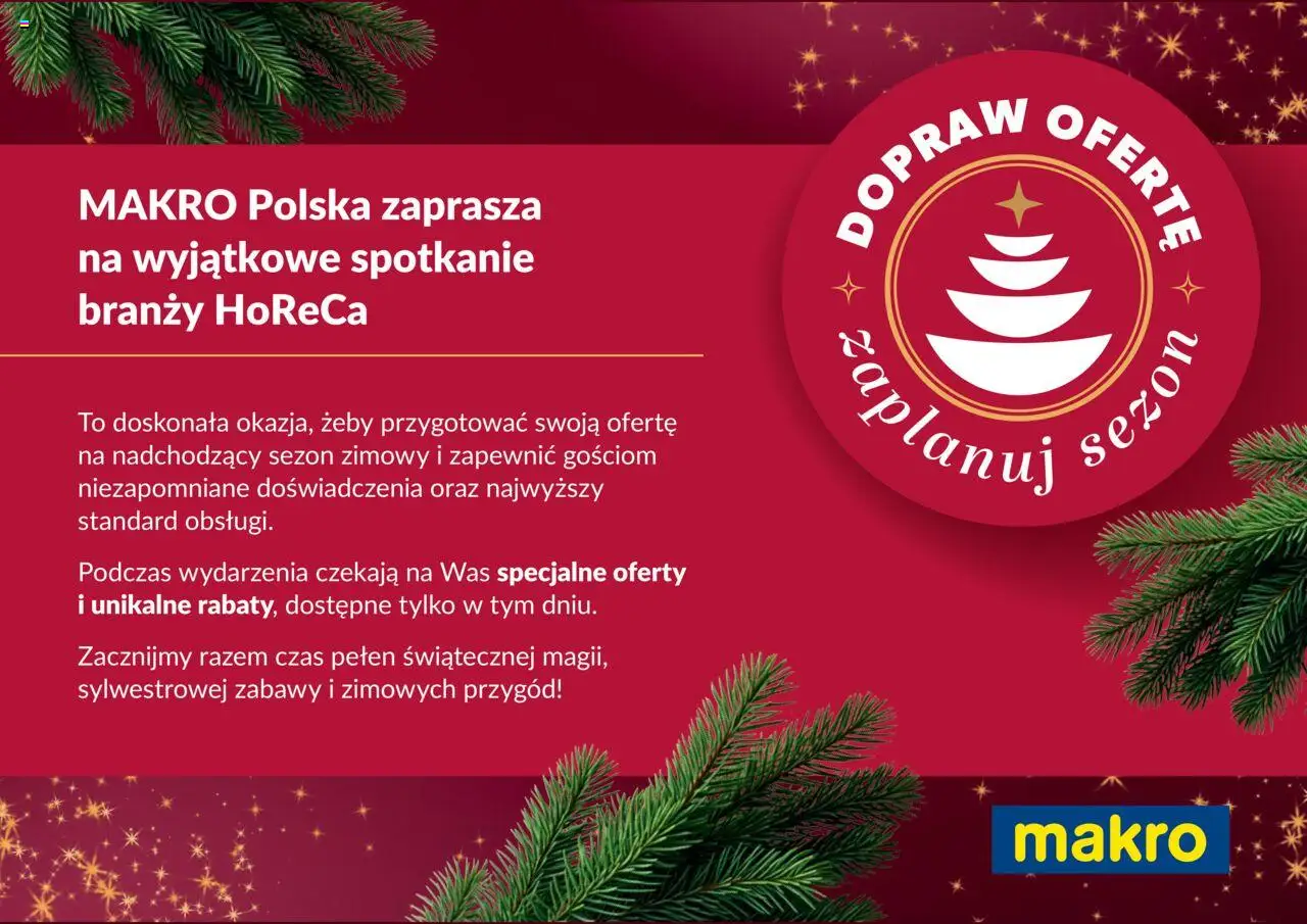 Makro Zaproszenie na wydarzenie Dopraw ofertę Wrocław od 29.10.2025 - Nowa Gazetka - Numer strony 1