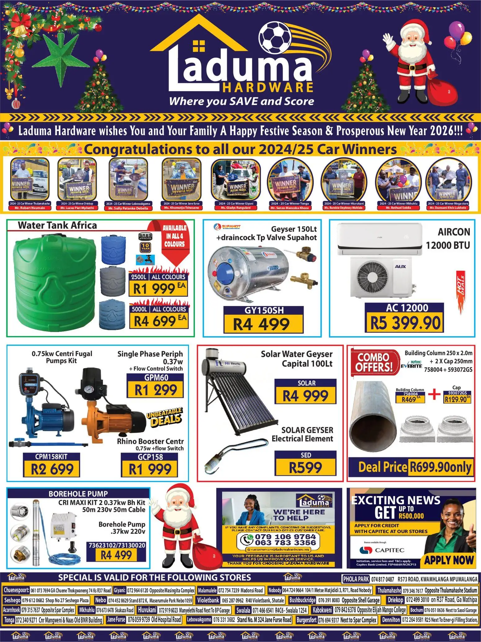 Preview of Laduma Hardware flyer valid from 11/12/2024