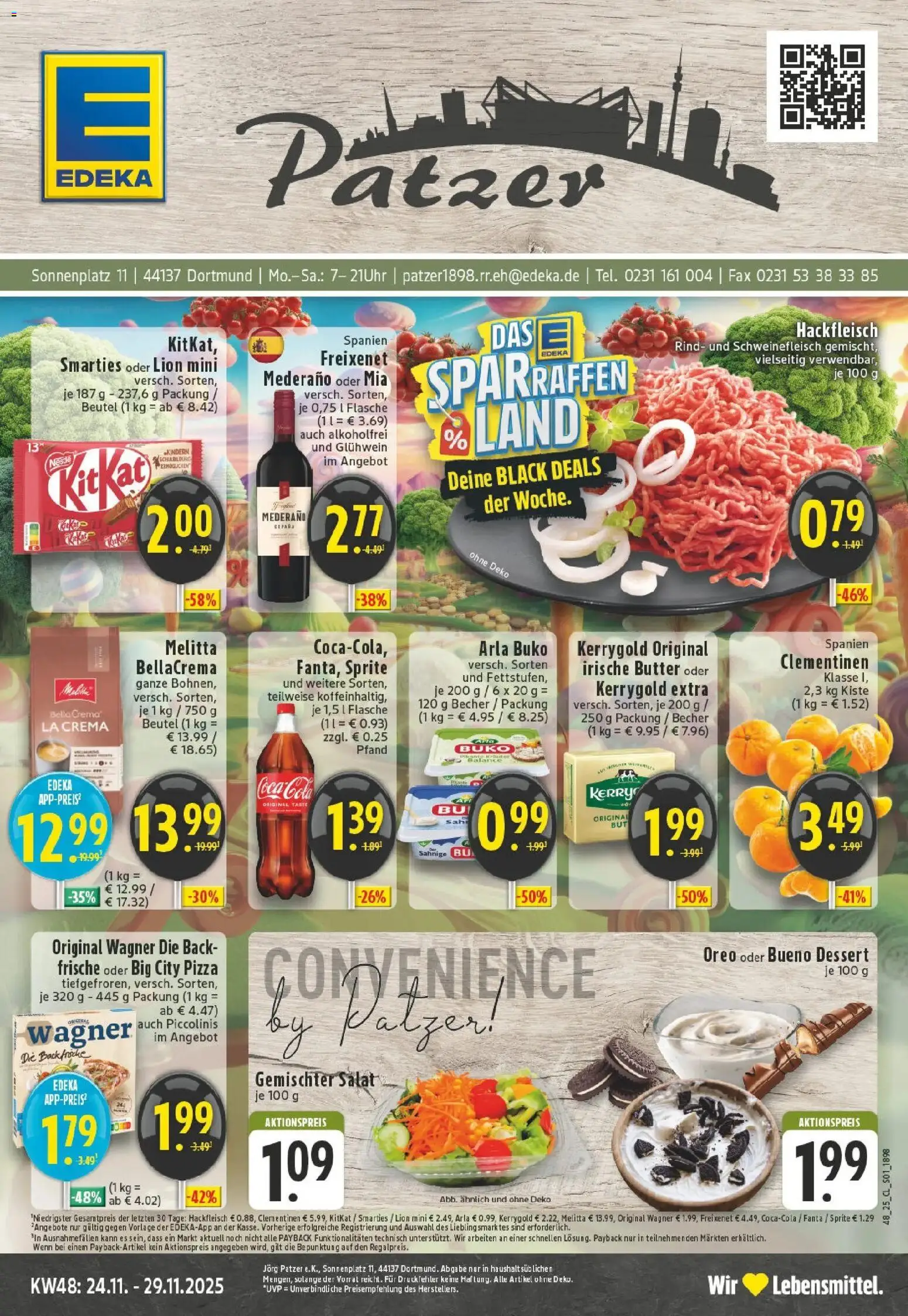 Vorschau von dem Prospekt des Geschäftes Edeka, gültig ab dem 24.11.2025