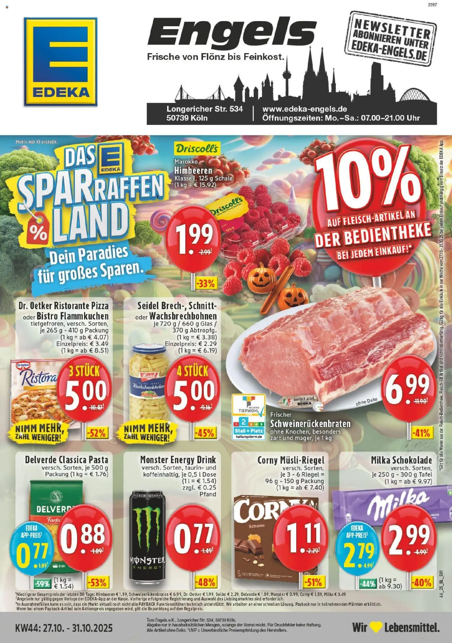 Vorschau von dem Prospekt des Geschäftes Edeka, gültig ab dem 26.10.2025