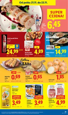 Pregled letka Katalog trgovine Lidl vrijedi od 17.11.2025 | Stranica: 89