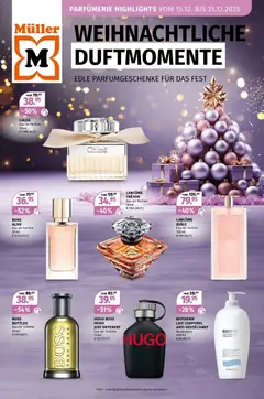 Vorschau von dem Prospekt des Geschäftes Müller, gültig ab dem 14.12.2025