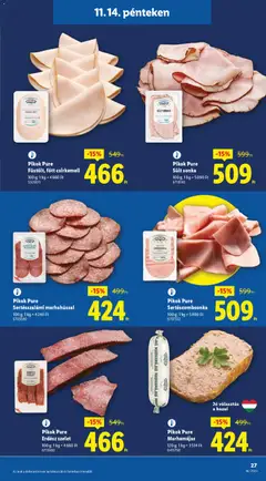 Lidl - Akciós újság Lidl megtekintése, amely érvényes 2025.11.13.-től | Oldal: 27