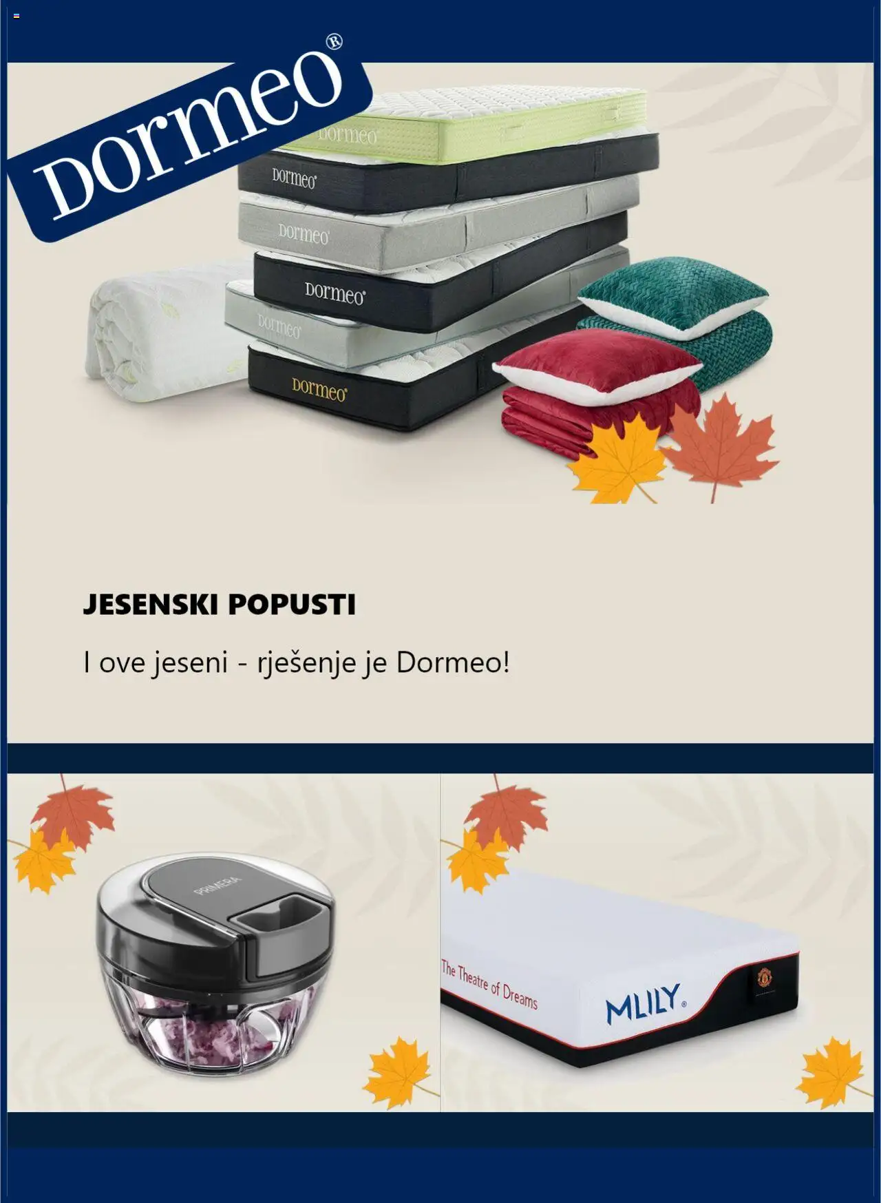 Dormeo Home aktualni Katalog vrijedi od 08.10.2025 - tjedna akcija broj stranice 1