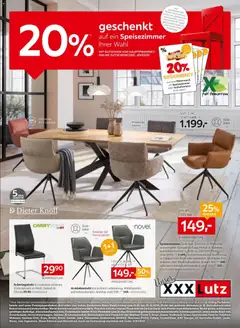 Vorschau der Angebote: XXXLutz Speisezimmer gültig ab 11.11.2025