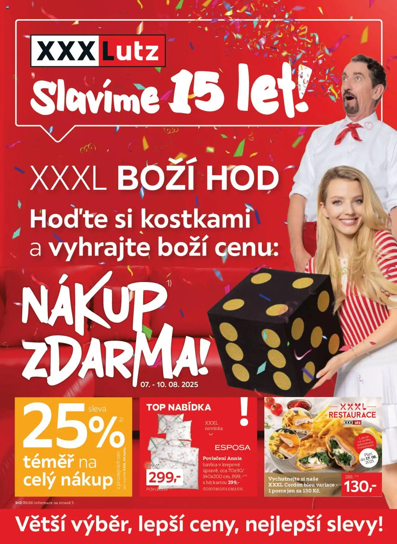  XXXLutz Leták (04.08.2025 - 17.08.2025)