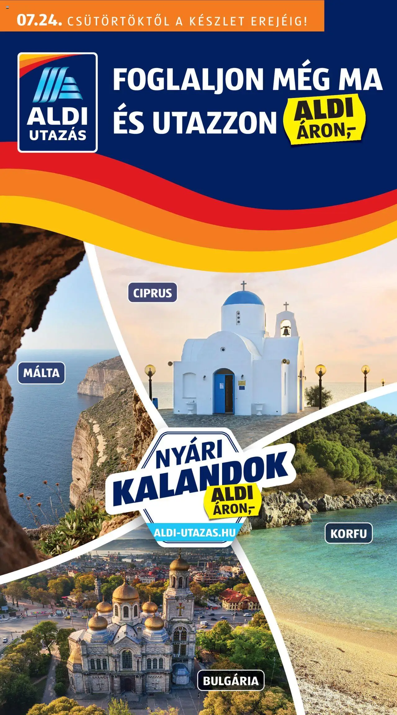 Aldi aktuális szórólap, érvényes 2025.07.24.-től - 1 oldal