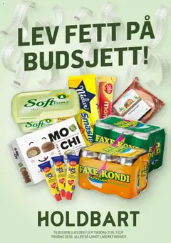 Forhåndsvis Kundeavis fra butikk Holdbart gyldig fra 21/10/2025