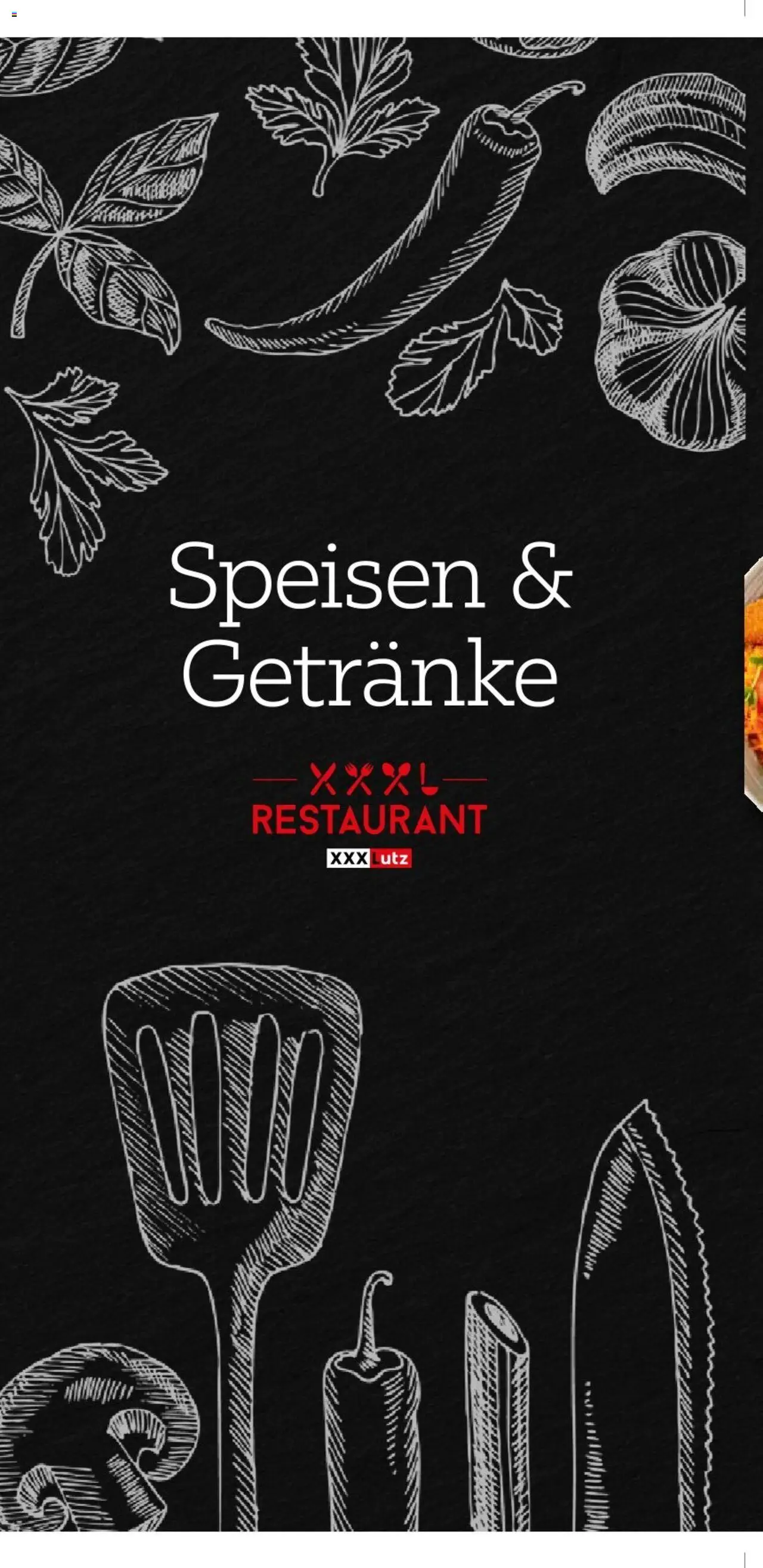 Vorschau der Angebote: XXXLutz Aktuelle Speisekarte gültig ab 15.05.2025 - Getränke