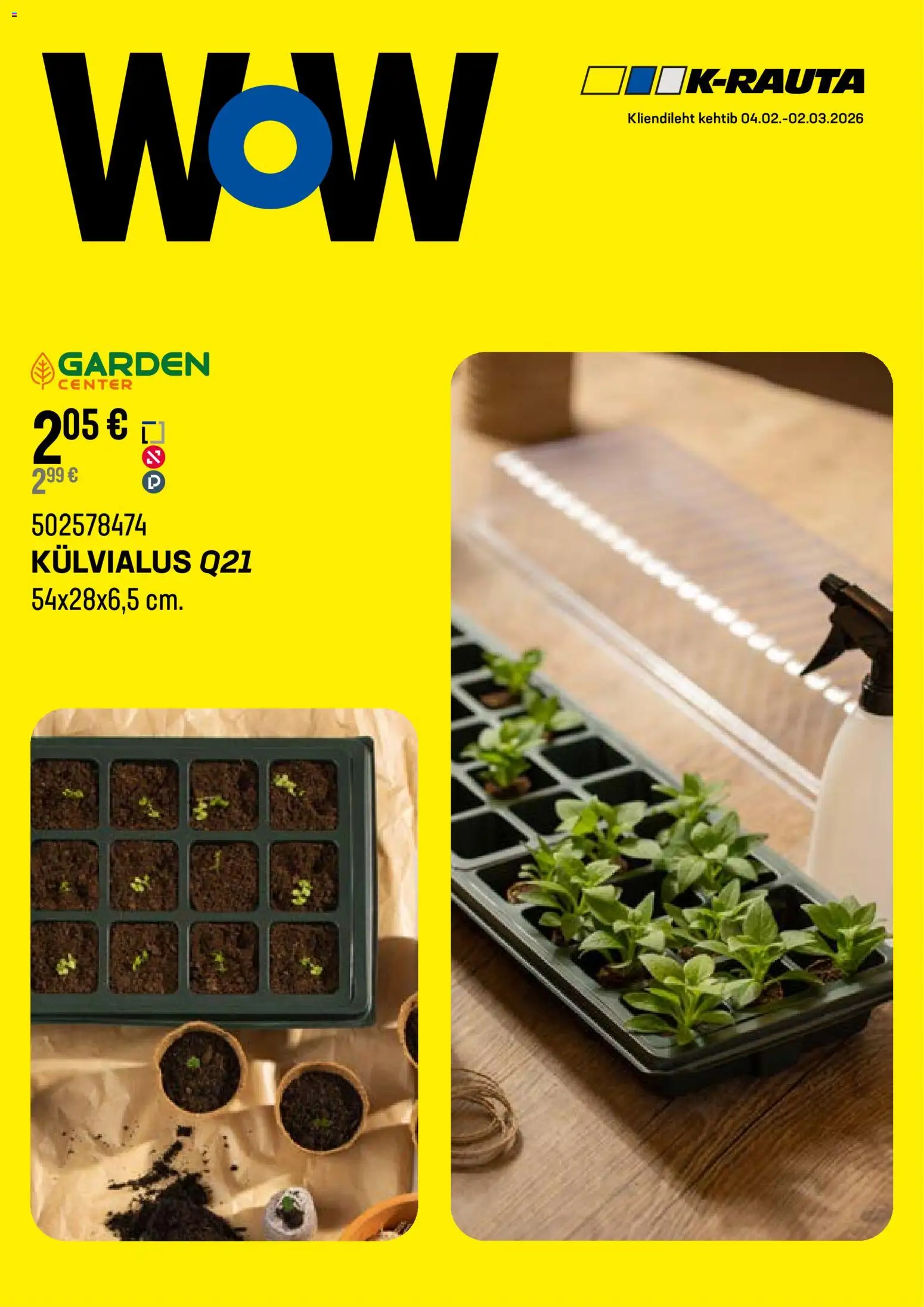 K-Rauta kliendilehe eelvaade alates 04.02.2026