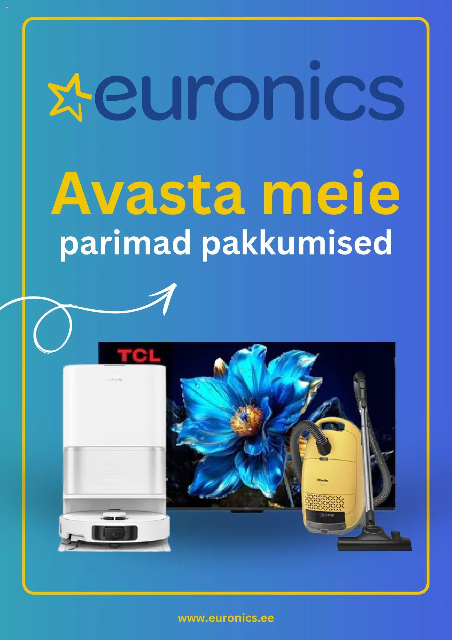 Euronics kliendilehe eelvaade alates 01.04.2026