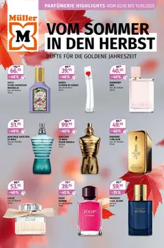 Vorschau des Merkblatts Aktionen Beauty-Highlights vom Shop Müller gültig von 02.10.2025 bis 15.10.2025
