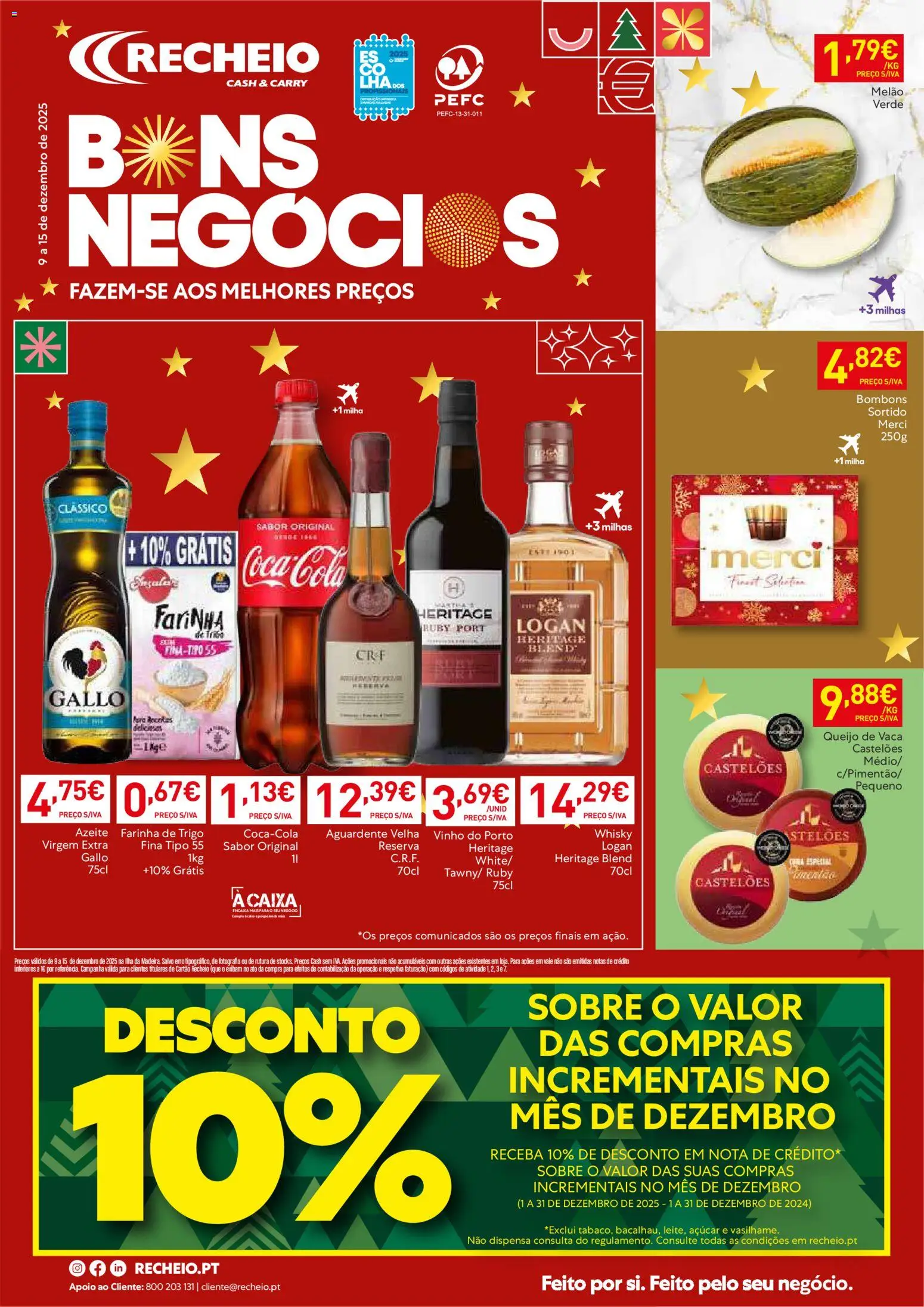 Pré-visualização do folheto da loja Recheio válida a partir de 09/12/2025