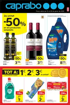 Vista previa del folleto de la tienda Caprabo válido desde el 15/01/2026 