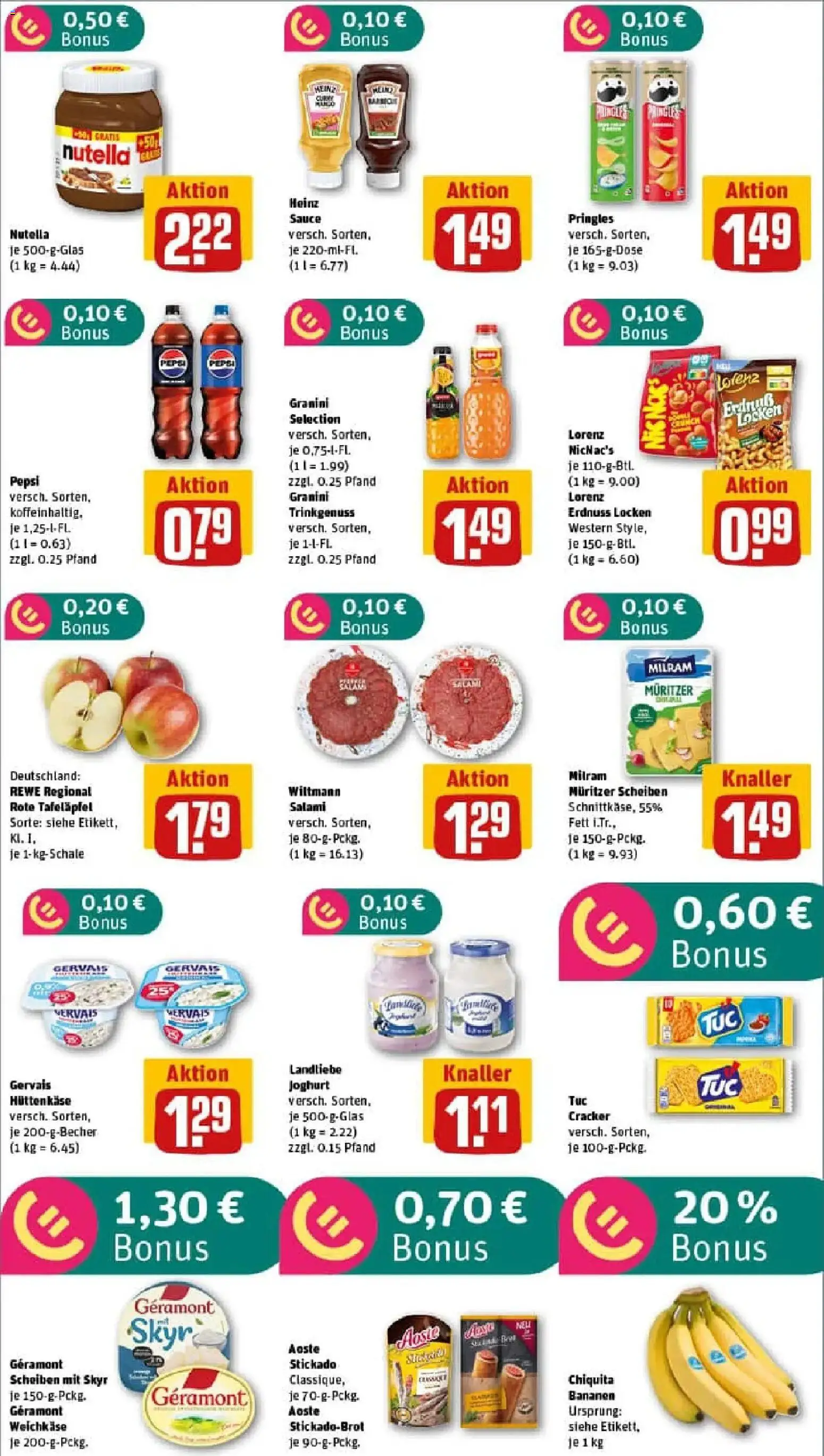 Vorschau von dem Prospekt des Geschäftes Rewe, gültig ab dem 22.12.2025