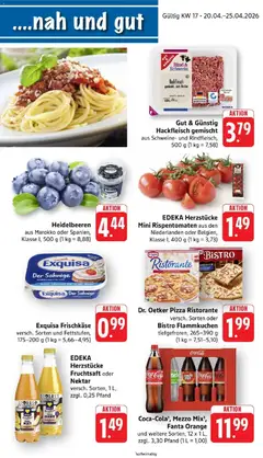 Vorschau von dem Prospekt des Geschäftes Edeka, gültig ab dem 20.04.2026