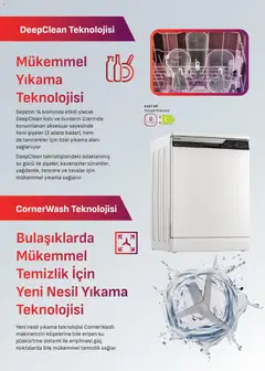 Arçelik Katalog 01.11.2025 - Broşürünün önizlemesi | Strana: 32