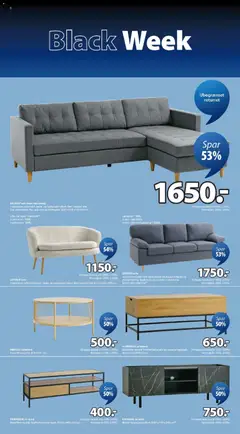 Eksempel på tilbudsavis Black Friday fra butik JYSK gyldig fra 24/11/2025 | Side: 8
