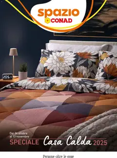 Anteprima dell'opuscolo Volantino Casa dal negozio Spazio Conad valido da 24/10/2025