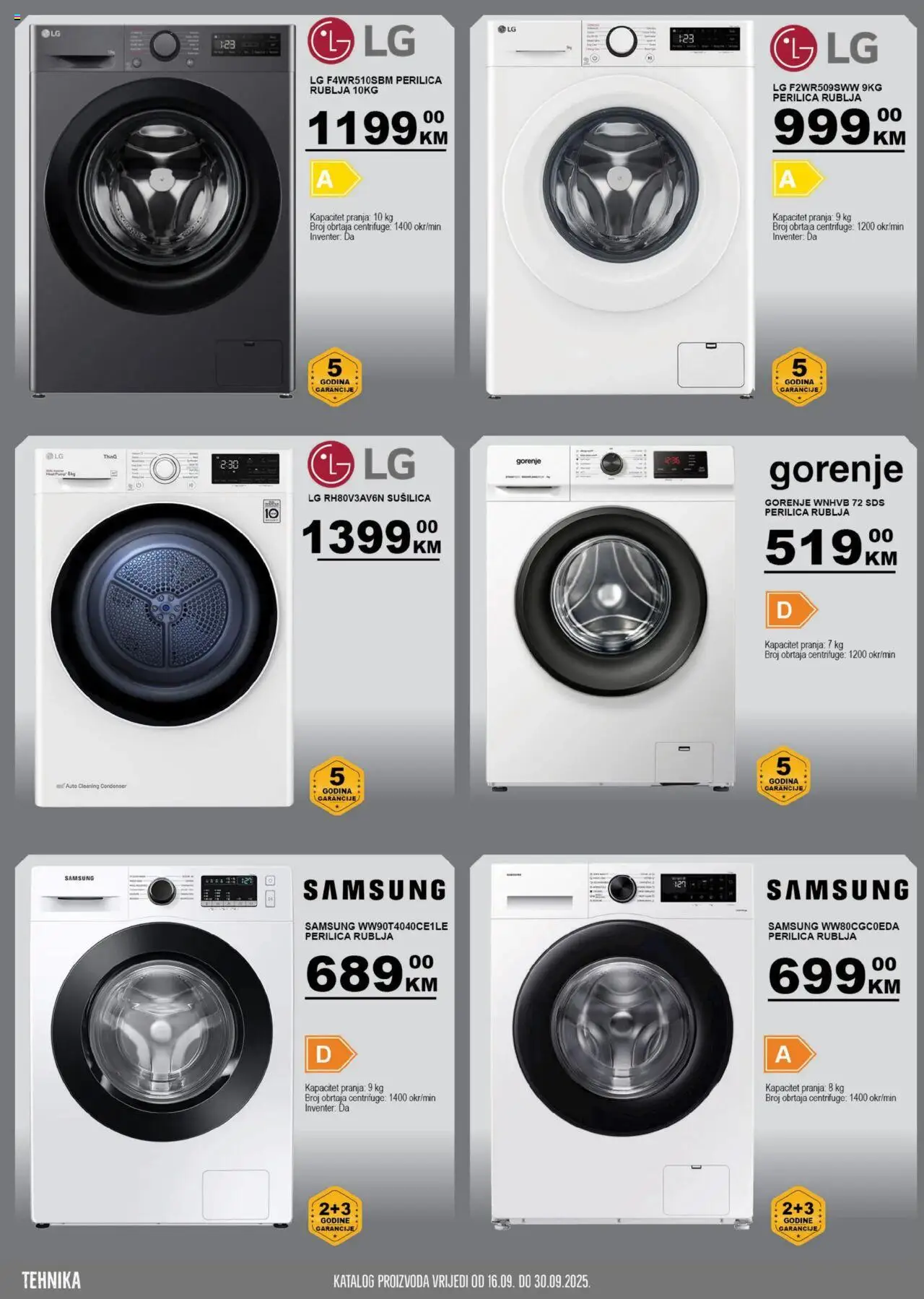 Pregled letka Katalog trgovine Prodex vrijedi od 2025.09.16