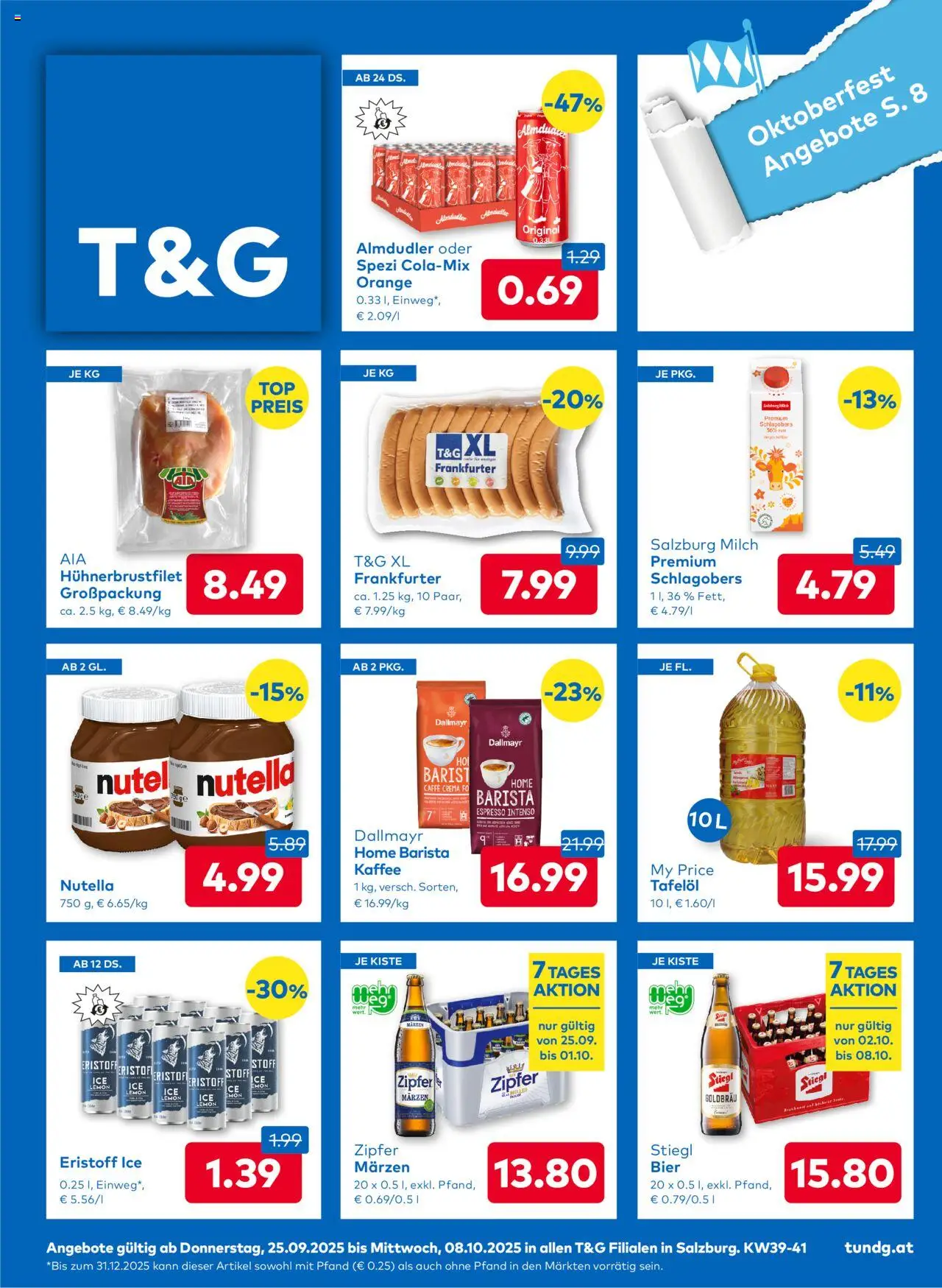  T&G Salzburg ab (25.09.2025 - 08.10.2025) - Seite 1