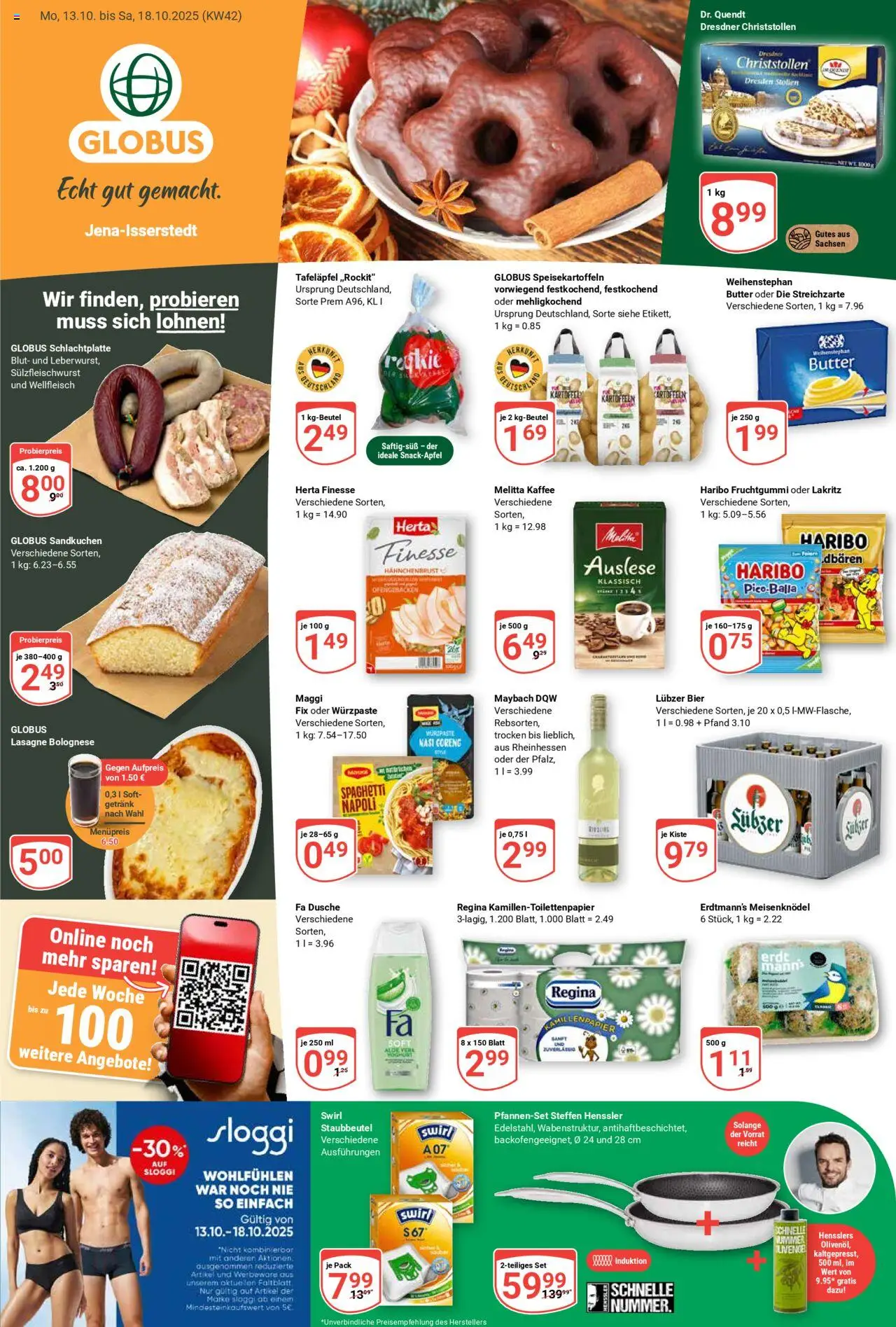 Globus Prospekt ab Montag 13.10.2025 > Prospekt