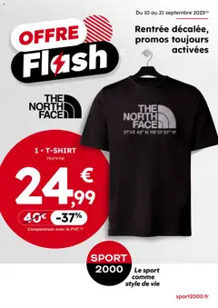 Prévisualisation de Offre Flash du magasin Sport 2000 formulaire valide 10/09/2025
